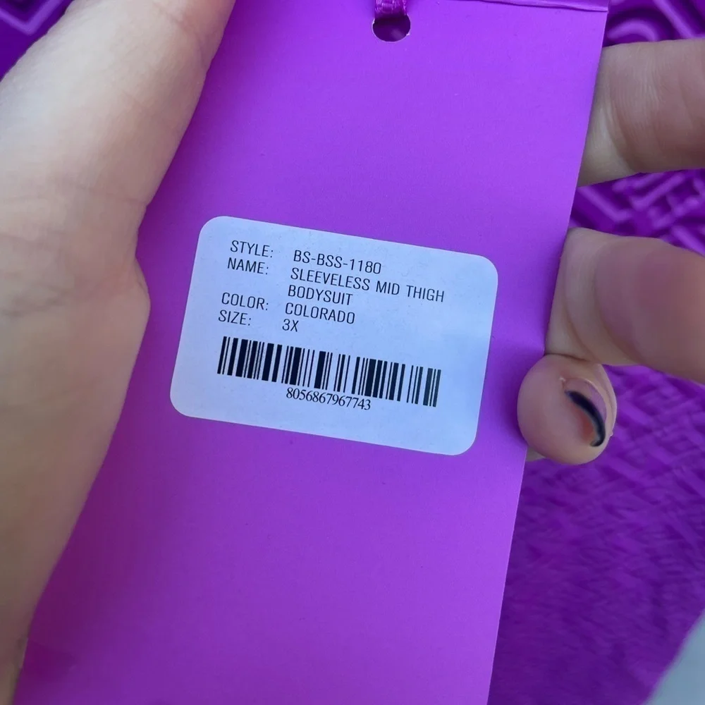 FENDI x SKIMS Sleeveless Mid Thigh Bodysuit in Colorado New with Tags! - Picture 13 of 13